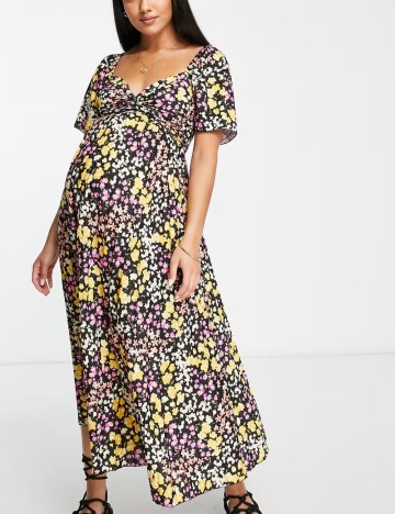 Rochie maxi ASOS, mix culori