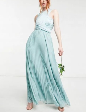 Rochie maxi Oasis, turcoaz