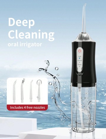 Duș bucal portabil Shein, negru