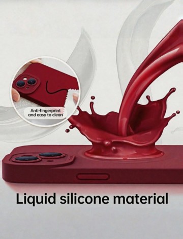 Husă Shein, vișiniu