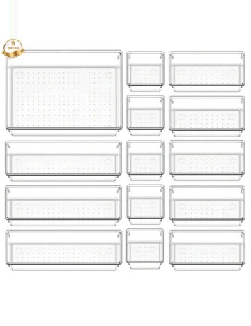 Set Organizatoare Shein, transparent