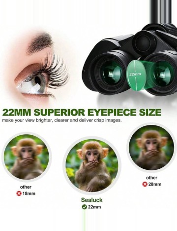 Binoclu Shein, negru