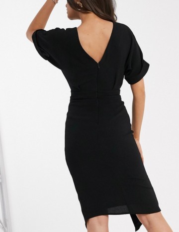 Rochie midi ASOS, negru