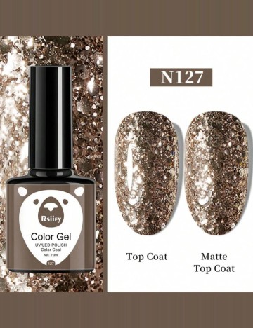 Gel de unghii Shein, maro