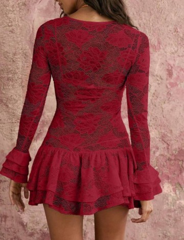 Rochie mini Shein, vișiniu