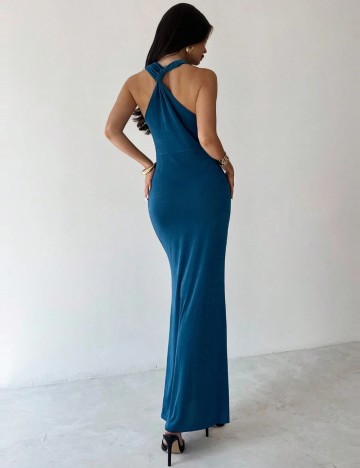 Rochie maxi Shein, albastru