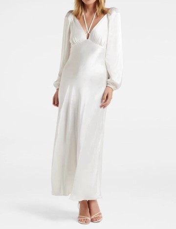 Rochie maxi Forever New, crem