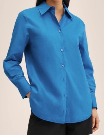 Cămașă Mango, albastru