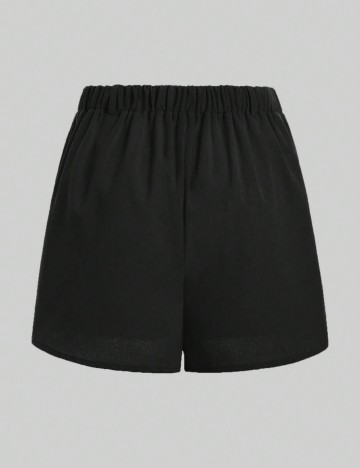 Pantaloni scurți Shein, negru