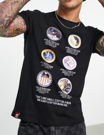 Tricou Alpha Industries, negru