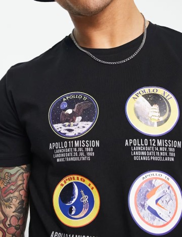 Tricou Alpha Industries, negru