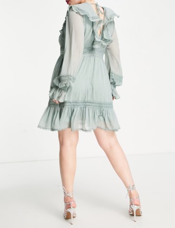 Rochie mini ASOS, verde