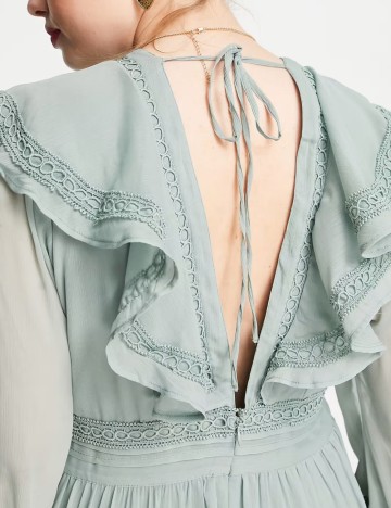 Rochie mini ASOS, verde