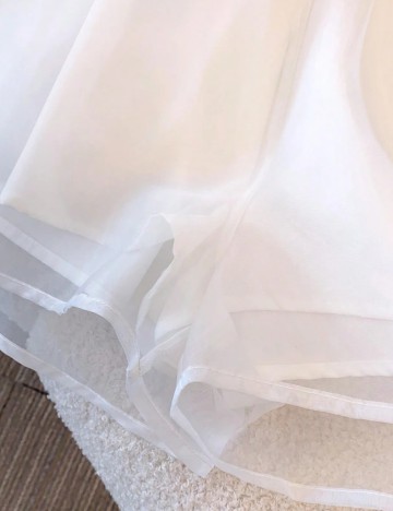 Pantaloni scurți Shein, alb