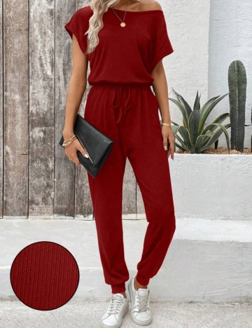 Salopetă Shein, roșu