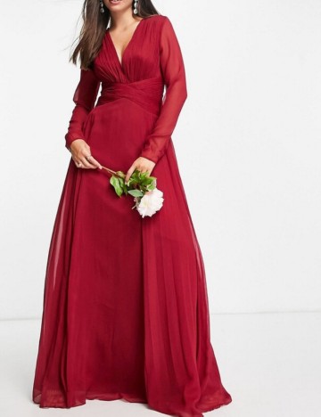 Rochie maxi ASOS, vișiniu