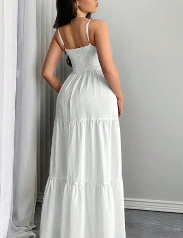 Rochie maxi Shein, alb