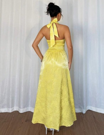 Rochie maxi Shein, galben