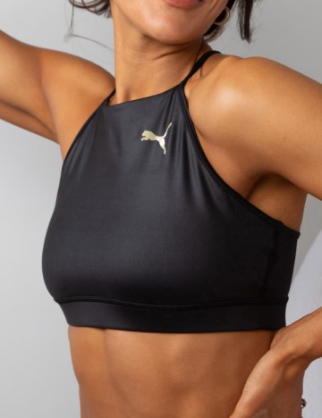 Top sport Puma, negru