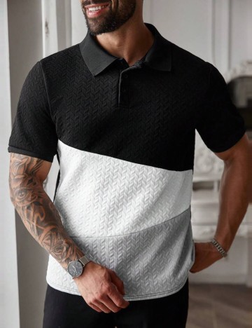 Tricou Shein MANFINITY, mix culori