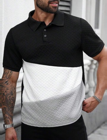 Tricou Shein MANFINITY, mix culori