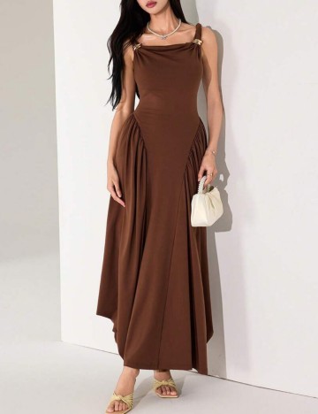 Rochie maxi Shein, maro