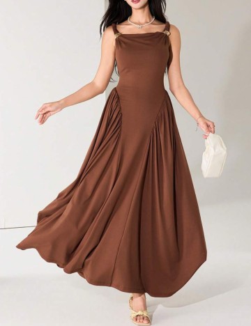 Rochie maxi Shein, maro