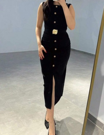 Rochie midi Shein, negru