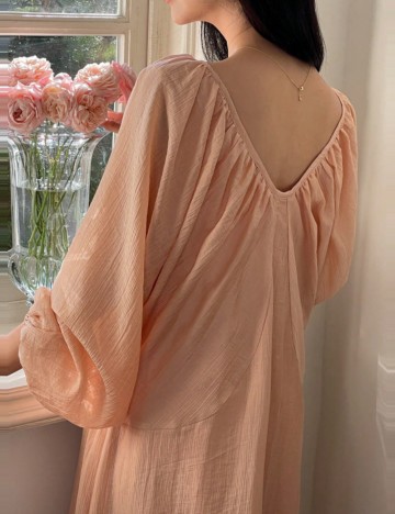 Rochie midi Shein DAZY, piersică