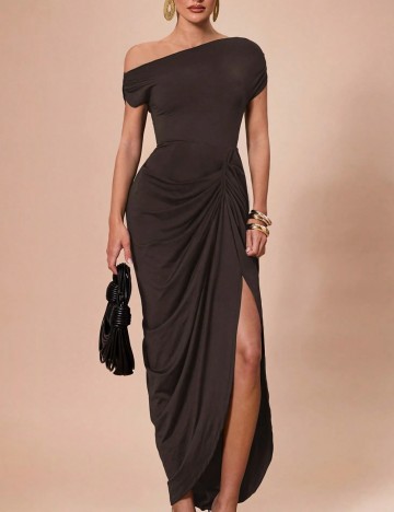 Rochie maxi Shein, maro