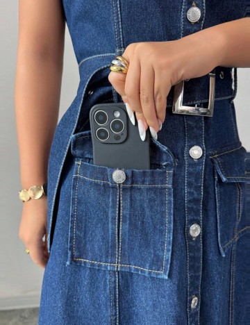 Rochie de blugi Shein, albastru