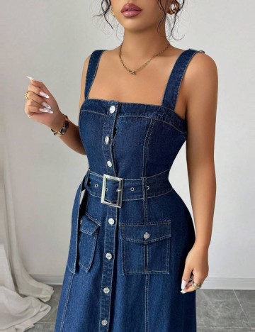 Rochie de blugi Shein, albastru