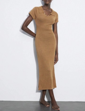 Rochie midi Shein, bej