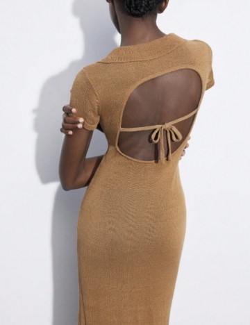 Rochie midi Shein, bej