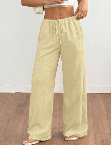 Pantaloni Shein, galben