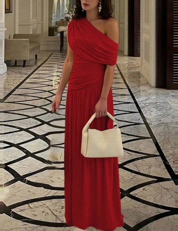 Rochie maxi Shein, roșu