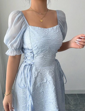 Rochie maxi Shein, albastru