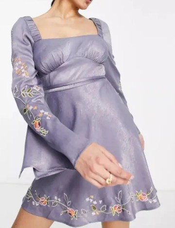 Rochie mini ASOS, albastru