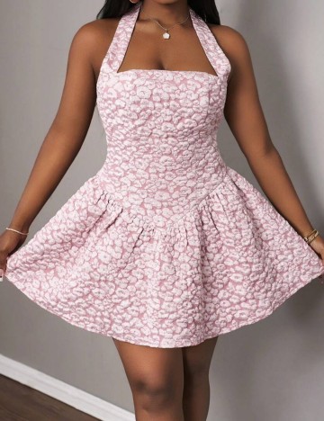 Rochie mini Shein, roz