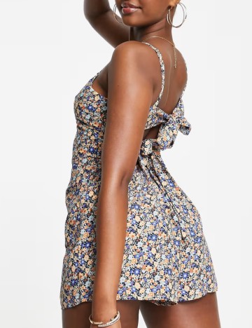 Salopetă scurtă AX Paris, mix culori