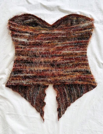 Top Shein, mix culori