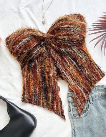 Top Shein, mix culori