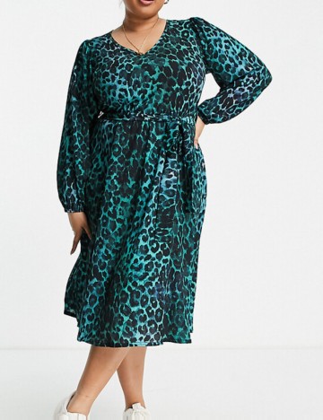 Rochie midi Yours, mix culori