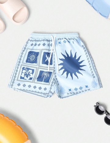 Short Shein, albastru