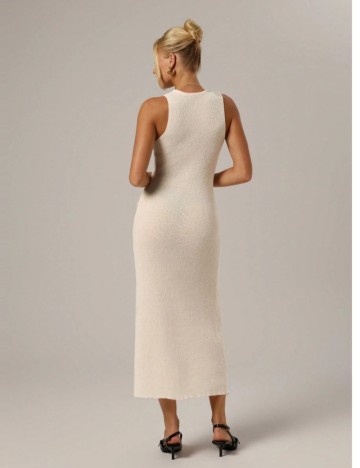 Rochie midi Shein, crem