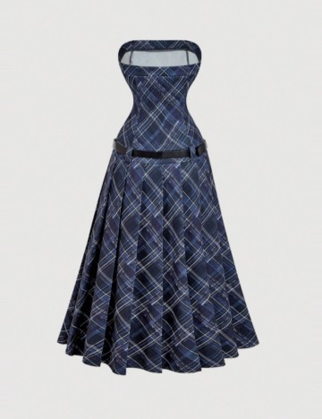 Rochie midi Shein, albastru