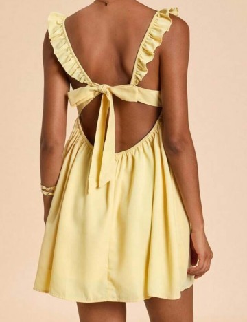 Rochie mini Shein, galben