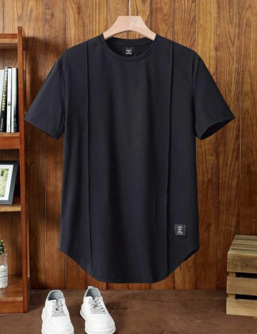 Tricou Shein MANFINITY, negru