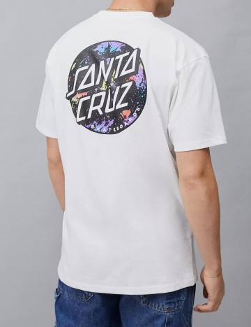 Tricou Santa Cruz, alb