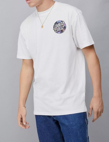 Tricou Santa Cruz, alb